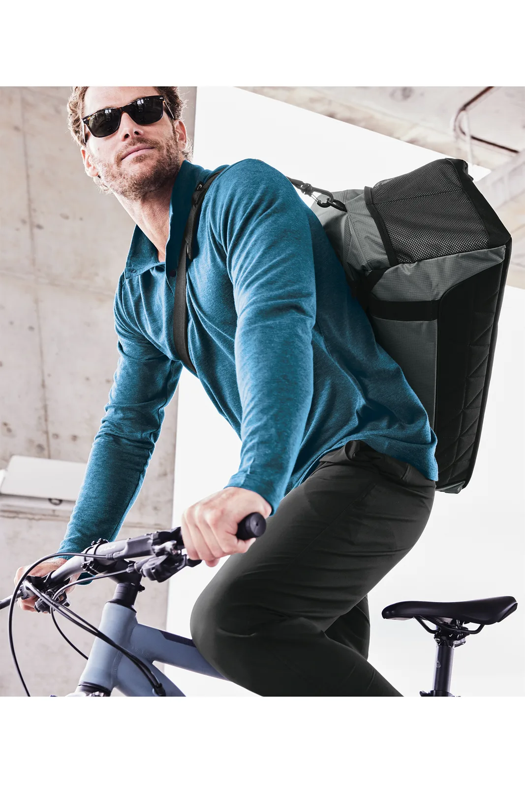 Custom OGIO Motion Duffel — lifestyle photo