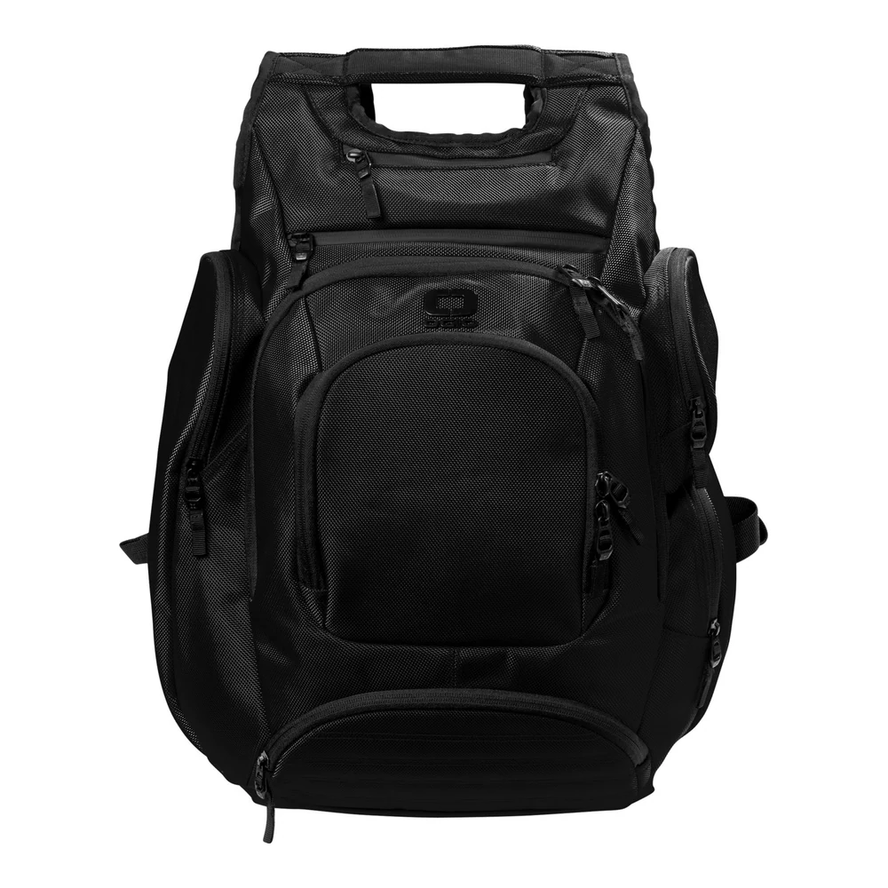 Blacktop OGIO Metro Ballistic Pack style 711107, front view