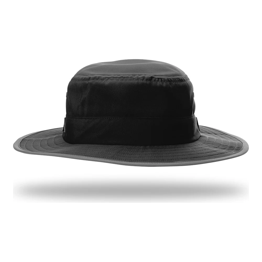 Black Richardson Lite Wide Brim Hat style 810, front view