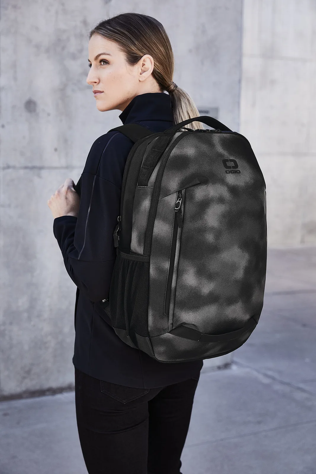Custom OGIO Transfer Pack — lifestyle photo