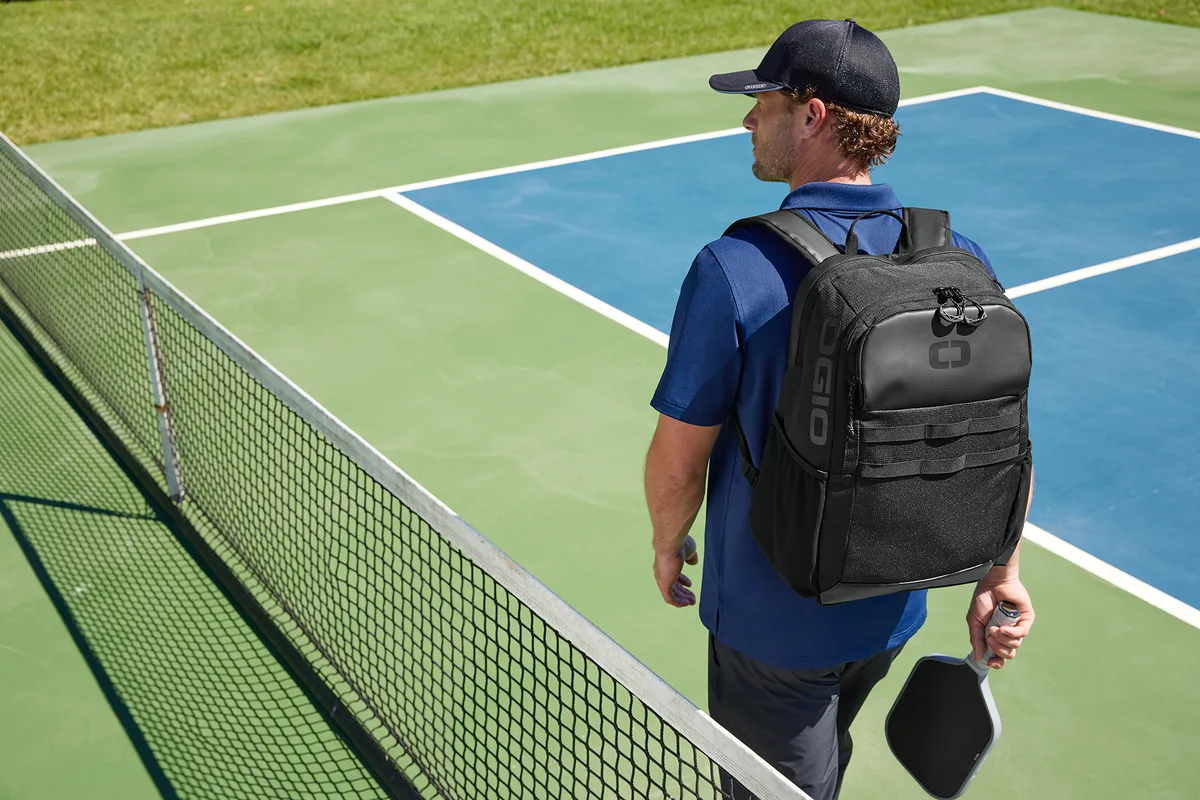 Custom OGIO Base Pack — lifestyle photo