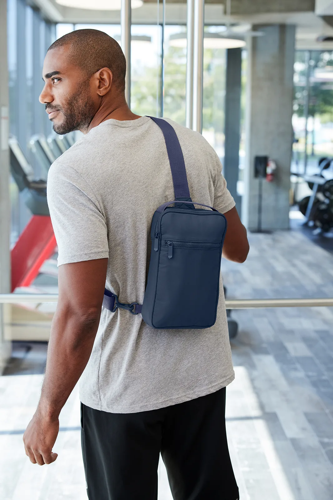 Custom Port Authority Matte Sling — lifestyle photo