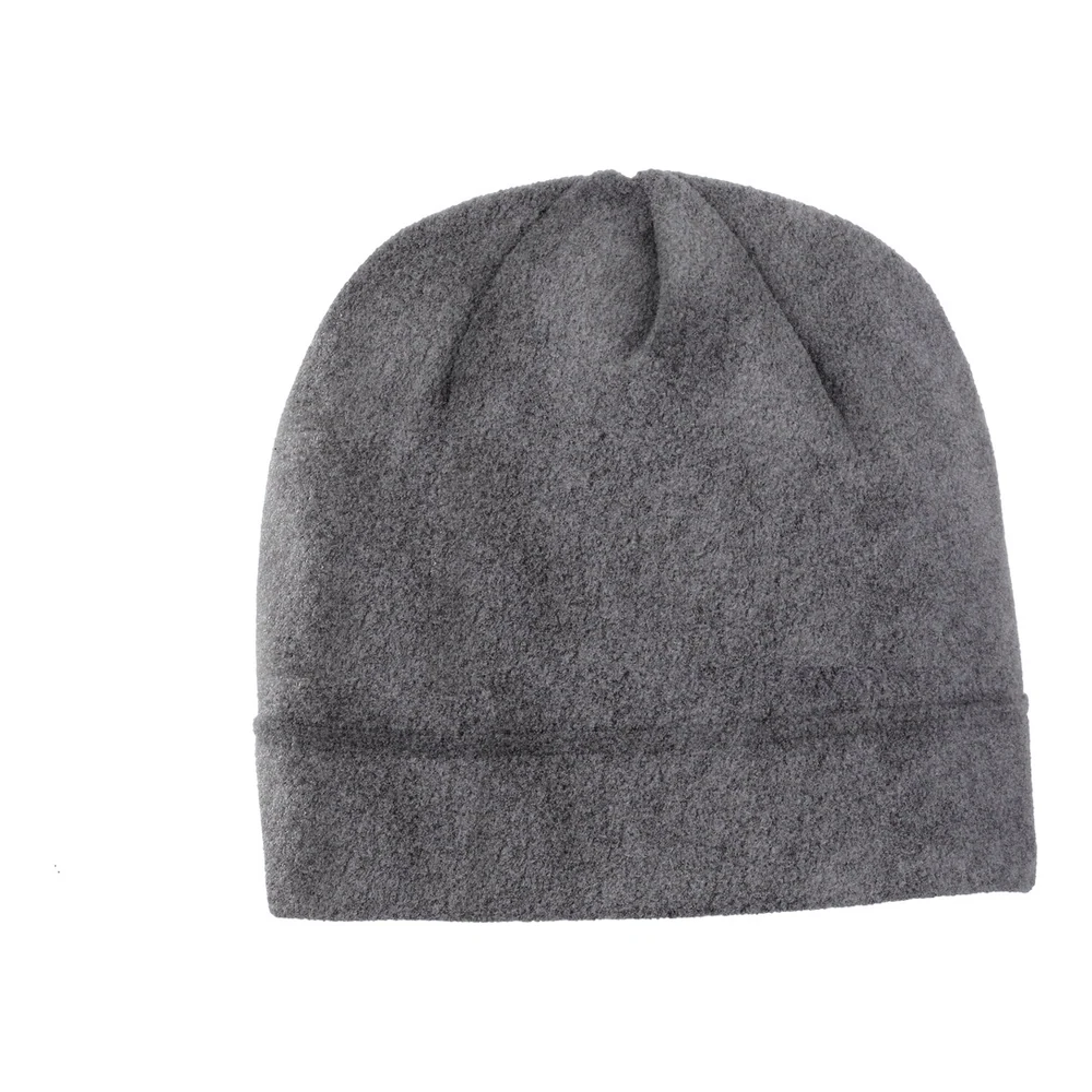 Midnight Heather Port Authority R-Tek Stretch Fleece Beanie style C900, front view