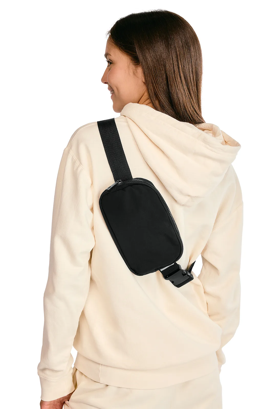Custom Comfort Colors Explorer Sling Bag — lifestyle photo