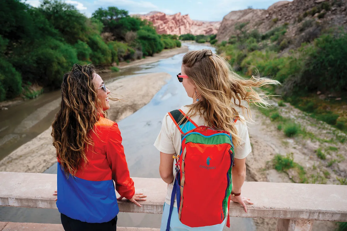 Custom Cotopaxi Batac 16L Backpack — lifestyle photo