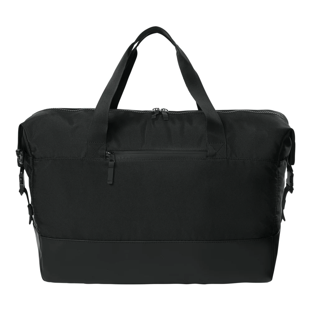 Deep Black Mercer+Mettle Weekender Duffel style MMB800, front view