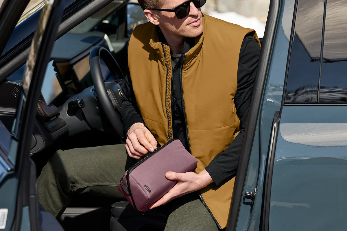 Custom MiiR Causeway Travel Organizer — lifestyle photo