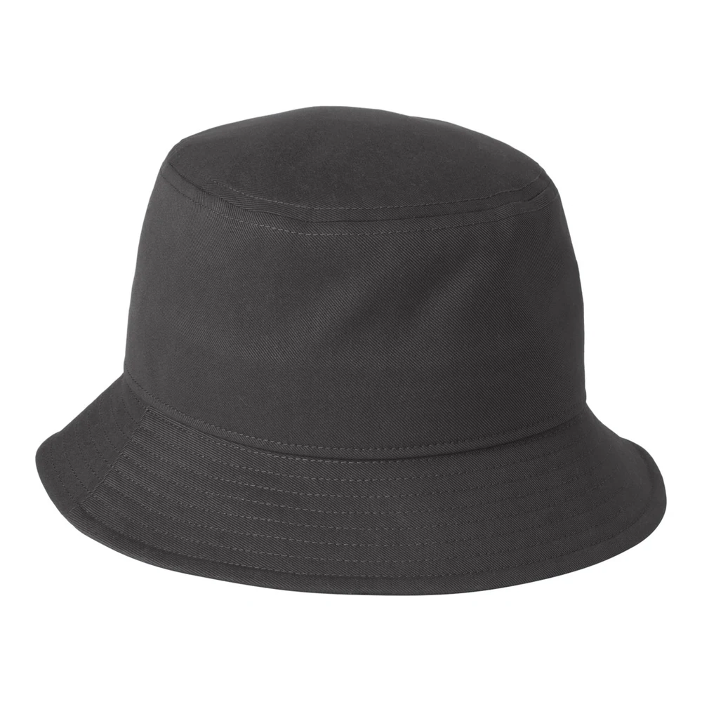 Anthracite Nike Swoosh Bucket Hat style NKBFN6319, front view