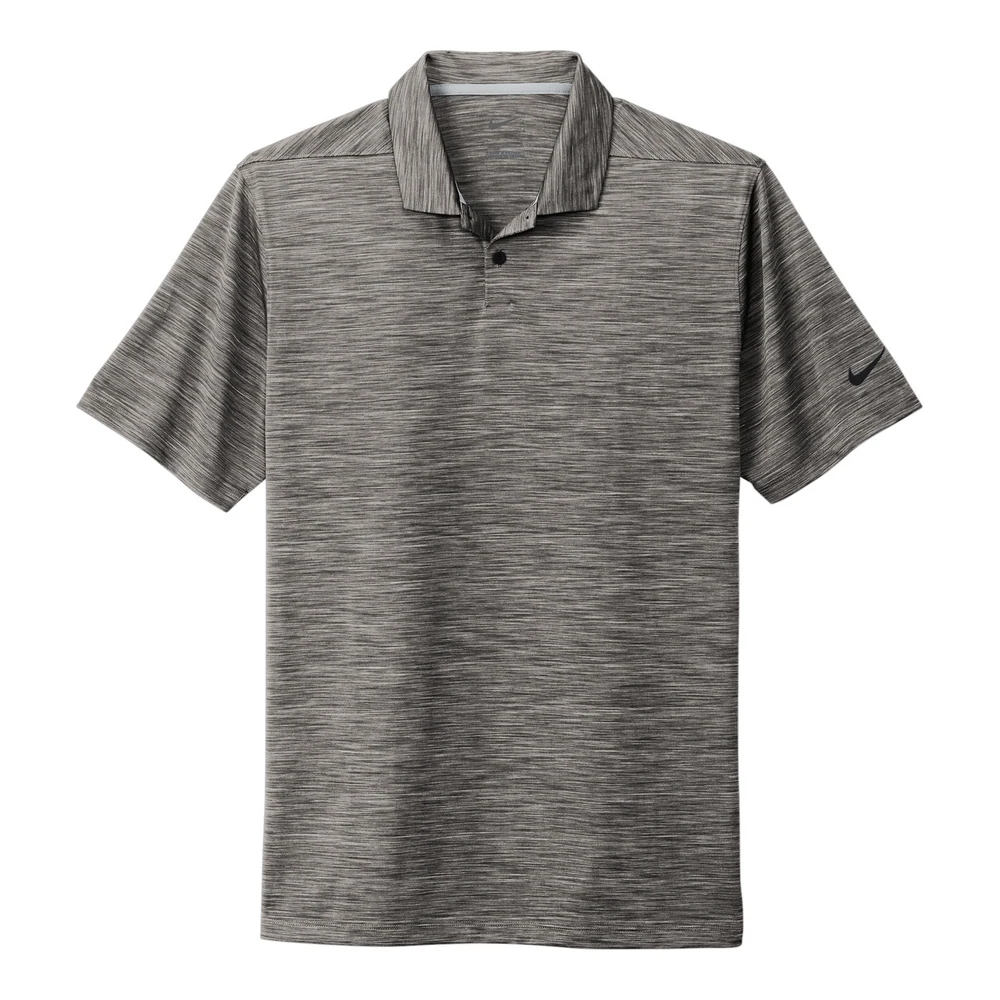 Anthracite Nike Dri-FIT Vapor Space Dyed Polo style NKDC2109, front view