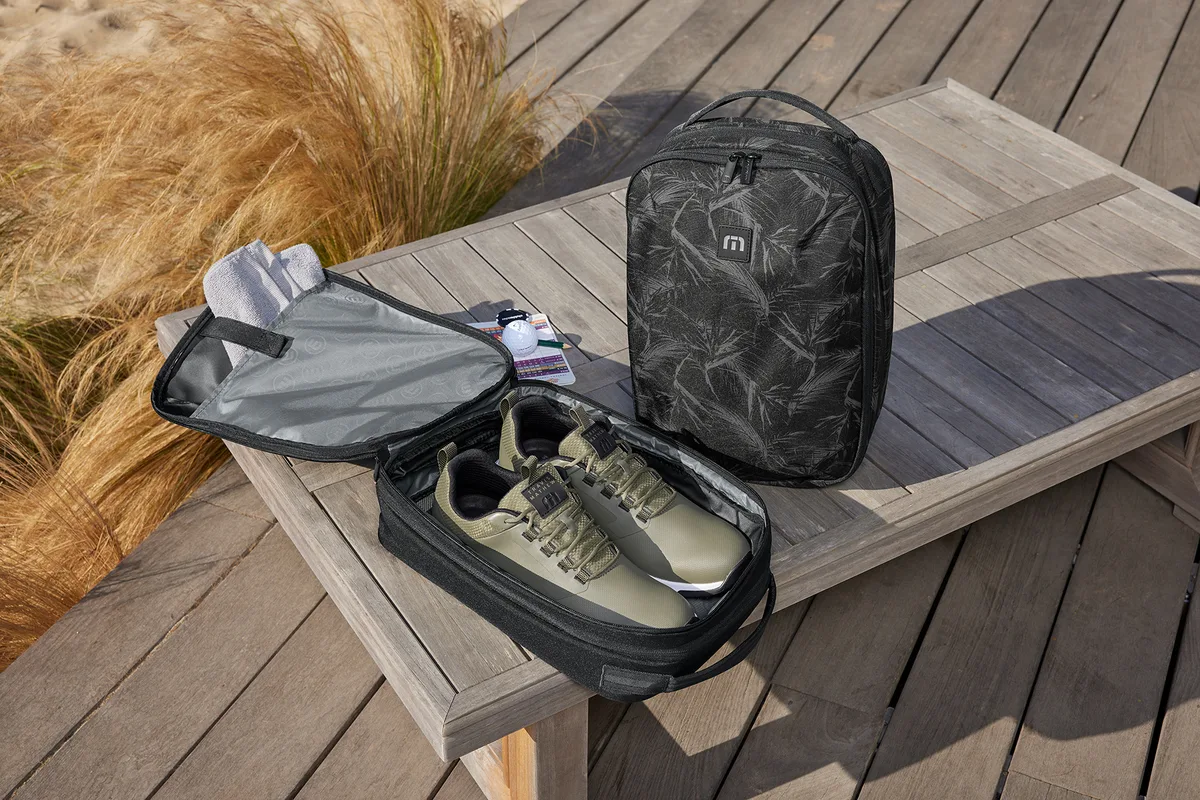 Custom TravisMathew Approach Storage Cube — lifestyle photo