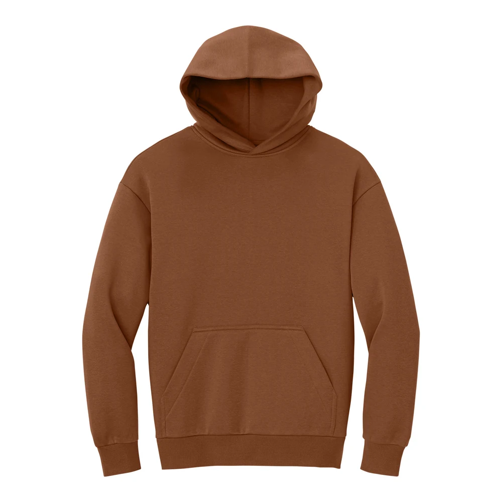 Baked Clay District V.I.T. Heavyweight Fleece Hoodie style DT6150, front view