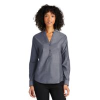 Women's Long Sleeve Chambray Easy Care Shirt Thumbnail