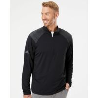 Men's Ultimate365 Lightweight Shoulder Stripe Quarter-Zip Pullover Thumbnail