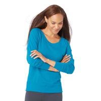 Women's Slouchy French Terry Pullover Thumbnail