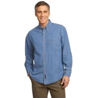 Long Sleeve Value Denim Shirt Thumbnail
