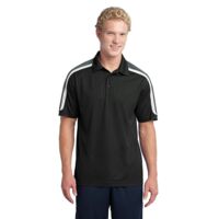 Tricolor Shoulder Micropique Sport Wick ® Polo Thumbnail