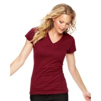 Junior's Fine Jersey V-Neck Tee Thumbnail