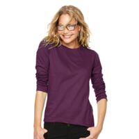 Women's Long Sleeve Premium Jersey Tee Thumbnail