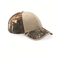 Solid Front Camo Back Cap Thumbnail