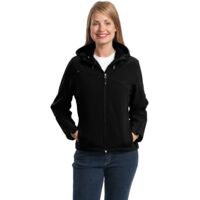 Women's Textured Hooded Soft Shell Jacket Thumbnail