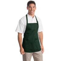 Medium Length Apron with Pouch Pockets Thumbnail