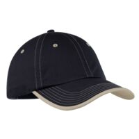 Vintage Washed Contrast Stitch Cap Thumbnail