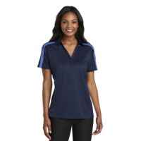 Women's Silk Touch Performance Colorblock Stripe Polo Thumbnail