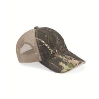 Washed Brushed Mesh-Back Camo Cap Thumbnail
