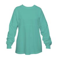 Women's Jersey Pom Pom Long Sleeve T-Shirt Thumbnail