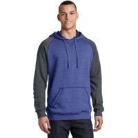 Young Mens Lightweight Fleece Raglan Hoodie Thumbnail