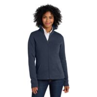 Women's Slub Fleece Full Zip Jacket Thumbnail