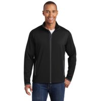 Sport Wick ® Stretch Contrast Full Zip Jacket Thumbnail