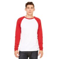 Men's Long Sleeve Jersey Baseball Tee Thumbnail