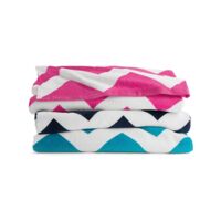 Chevron Velour Beach Towel Thumbnail