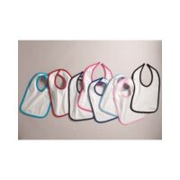 Infant Contrast Trim Premium Jersey Bib Thumbnail