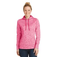 Women's PosiCharge ® Electric Heather Fleece Hooded Pullover Thumbnail