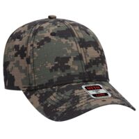 OTTO CAP Digital Camouflage 6 Panel Low Profile Baseball Cap Thumbnail