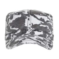 OTTO Camouflage Garment Washed Superior Cotton Twill Distressed Visor Military Cap Thumbnail