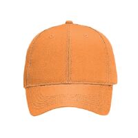 OTTO Neon Polyester Twill Six Panel Low Profile Baseball Cap Thumbnail