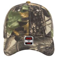 OTTO CAP Camouflage 6 Panel Low Profile Baseball Cap Thumbnail
