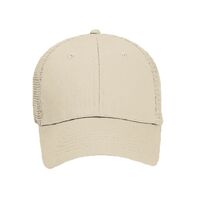 OTTO Cotton Twill Six Panel Low Profile Mesh Back Trucker Hat Thumbnail