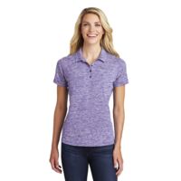 Women's PosiCharge ® Electric Heather Polo Thumbnail