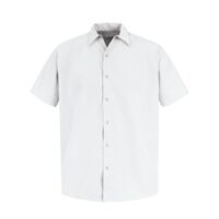 Men's Specialized Pocketless Polyester Work Shirt Thumbnail