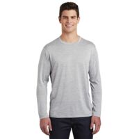 PosiCharge ® Long Sleeve Electric Heather Tee Thumbnail