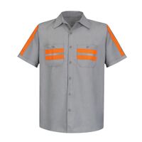 Men's Enhanced Visibility Industrial Work Shirt Thumbnail