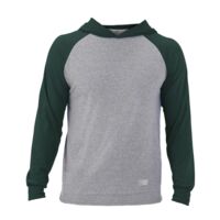 Jersey Pullover Hooded Raglan Thumbnail
