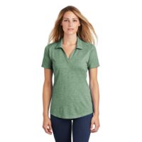 Women's PosiCharge ® Tri Blend Wicking Polo Thumbnail