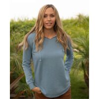 Women’s Lightweight California Wave Wash Hooded Sweatshirt Thumbnail