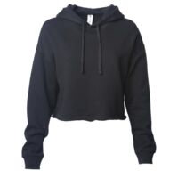 Women’s Lightweight Crop Hooded Sweatshirt Thumbnail