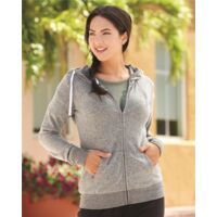 Women’s Cozy Jersey Hooded Full-Zip Thumbnail